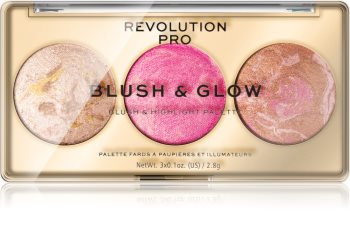 Revolution PRO Blush & Glow Palette für das komplette Gesicht