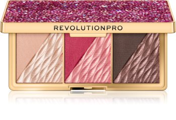 Revolution PRO Crystal Luxe paletta az egész arcra