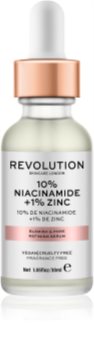Revolution Skincare Niacinamide 10% + Zinc 1% ser pentru pori dilatati
