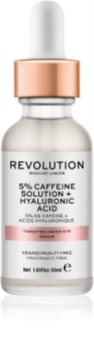 Revolution Skincare Caffeine Solution 5% + Hyaluronic Acid szemkörnyékápoló szérum
