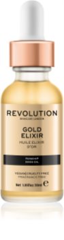 Revolution Skincare Gold Elixir eliksir do twarzy z olejkiem z dzikiej róży