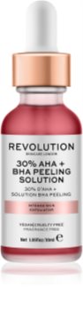 Revolution Skincare AHA + BHA 30% Peeling Solution Intensīvs ķīmiskais pīlings ar izgaismojošu efektu