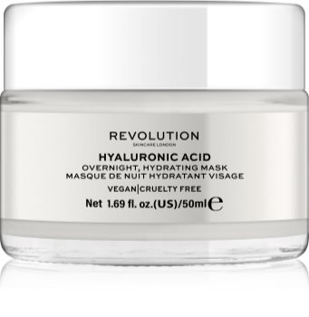 Revolution Skincare Hyaluronic Acid masca hidratanta de noapte facial