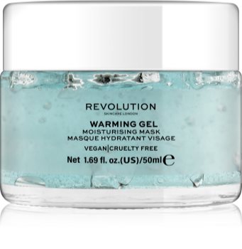 Revolution Skincare Warming Gel feuchtigkeitsspendende Gesichtsmaske