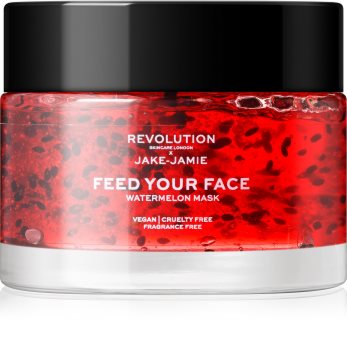 Revolution Skincare Jake-Jamie Watermelon masque visage hydratant