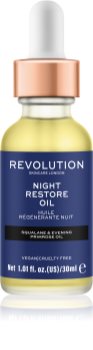Revolution Skincare Night Restore Oil posvetlitveno in vlažilno olje