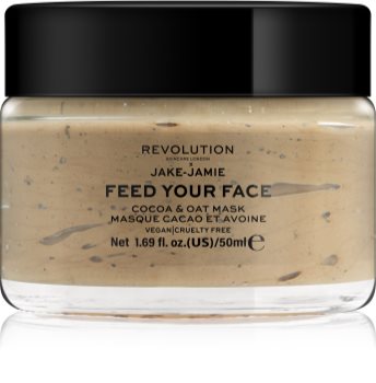 Revolution Skincare Jake-Jamie Cocoa & Oat hidratáló arcmaszk