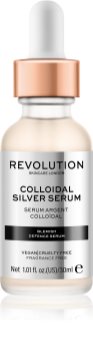 Revolution Skincare Colloidal Silver Serum sérum activo para suavizar los contornos faciales con ingrediente antibacteriano