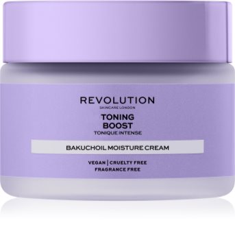 Revolution Skincare Boost Toning Bakuchiol успокояващ и хидратиращ крем