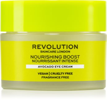 Revolution Skincare Boost Nourishing Avocado crema nutritiva para contorno de ojos