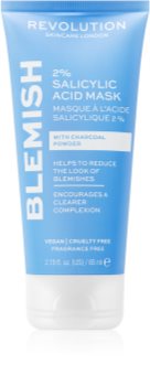 Revolution Skincare Blemish 2% Salicylic Acid čistiaca maska s 2% kyselinou salicylovou