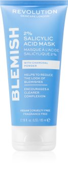 Revolution Skincare Blemish 2% Salicylic Acid čisticí maska s 2% kyselinou salicylovou