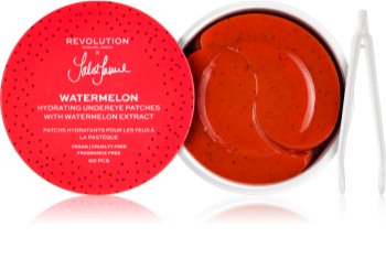 Revolution Skincare X Jake-Jamie Watermelon Hydrogel ögonmask  för lyster och återfuktning