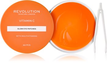 Revolution Skincare Vitamin C With Multivitamins μάσκα υδρογέλης  για γύρω από τα μάτια για λαμπρότητα και ενυδάτωση