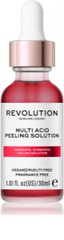 Revolution Skincare AHA + BHA Moderate Multi Acid Peeling Solution feines Hautserum mit Peelingeffekt