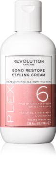 Revolution Haircare Plex No.6 Bond Restore Styling Cream soin régénérant sans rinçage pour cheveux abîmés
