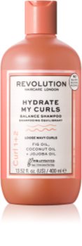 Revolution Haircare My Curls 1+2 Hydrate My Curls mélyregeneráló sampon hullámos hajra