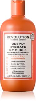 Revolution Haircare My Curls 3+4 finom állagú tisztító sampon göndör hajra