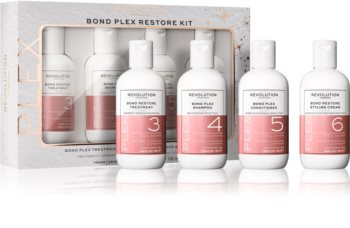 Revolution Haircare Plex Bond Restore Kit Set (for Dry and Damaged Hair)
