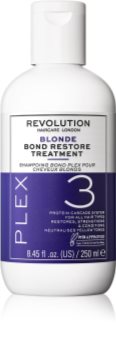 Revolution Haircare Plex Blonde No.3 Bond Restore Treatment intenzív hajkúra száraz és sérült hajra