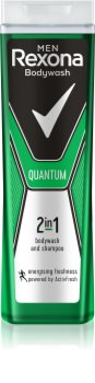 Rexona Quantum gel de douche et shampoing 2 en 1