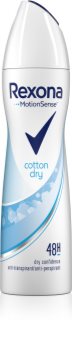 Rexona Dry & Fresh Cotton antitranspirante en spray 48h