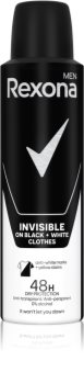 Rexona Invisible on Black + White Clothes Antiperspirant Spray 48h