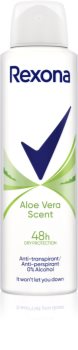 Rexona SkinCare Aloe Vera antiperspirant ve spreji 48h