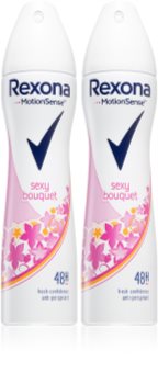 Rexona Sexy Bouquet Antitranspirant-Spray 2 x 150 ml (vorteilhafte Packung)