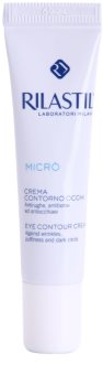Rilastil Micro crema para contorno de ojos antiarrugas, antibolsas y antiojeras