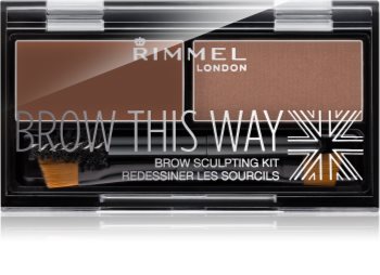 Rimmel Brow This Way paleta para maquilhagem de sobrancelhas