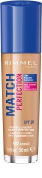 Rimmel Match Perfection течен фон дьо тен SPF 20