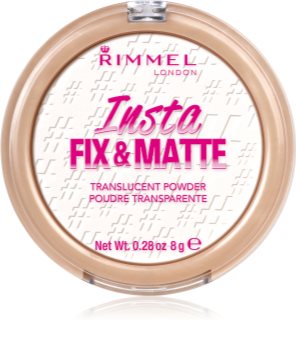 Rimmel Insta Fix & Matte polvere fissante trasparente