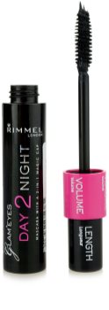 Rimmel Glam´ Eyes Day 2 Night спирала за удължаване и сгъстяване на миглите 2 в 1