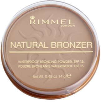 Rimmel Natural Bronzer Vedenkestävä Ruskettava Jauhe SPF 15
