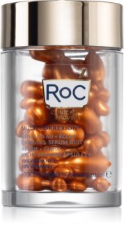 RoC Multi Correxion Revive + Glow ser vitamin activă de noapte în capsule