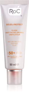 RoC Soleil Protect leichtes schützendes Fluid gegen Mitesser SPF 50+