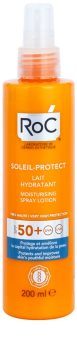 RoC Soleil Protect ochranné hydratační mléko ve spreji SPF 50+