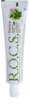 R.O.C.S. Bionica Green Wave pasta de dentes natural para gengivas sensíveis