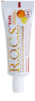 R.O.C.S. Kids Citrus Rainbow pasta de dentes para crianças