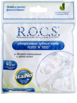 R.O.C.S. StaiNo Suporte para fio dental descartável