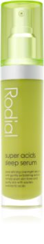 Rodial Super Acids noćni serum za lice za sužavanje pora
