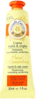 Roger & Gallet Fleur d'Osmanthus krém na ruce a nehty s bambuckým máslem a olejem z meruněk