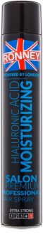 Ronney Hialuronic Acid Moisturizing lak za lase za fiksacijo in obliko