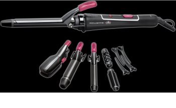 Rowenta For Elite Model Look Multi Styler Unlimited Looks CF4132D0 Multi-Purpose Curling Wand for Hair