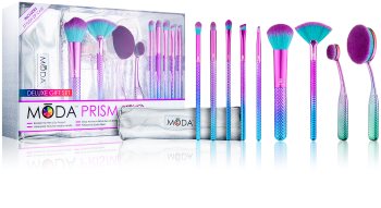 Royal and Langnickel Moda Prismatic Deluxe set de brochas con estuche para mujer
