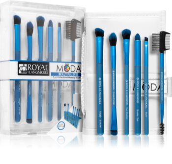 Royal and Langnickel Moda Beautiful Eyes Penselen Set (voor ogen en wenkbrauwen)