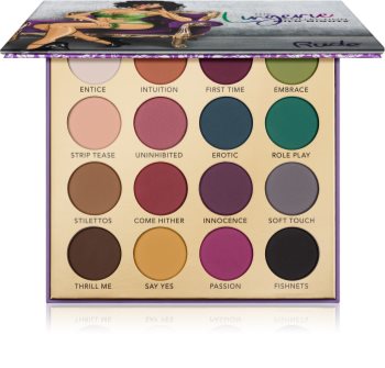 Rude Cosmetics The Lingerie Collection Wild Nights Luomiväri Paletti