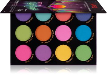 Rude Cosmetics City of Pastel Lights палитра от сенки за очи