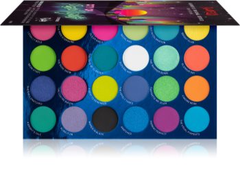 Rude Cosmetics City of Neon Lights paleta očních stínů